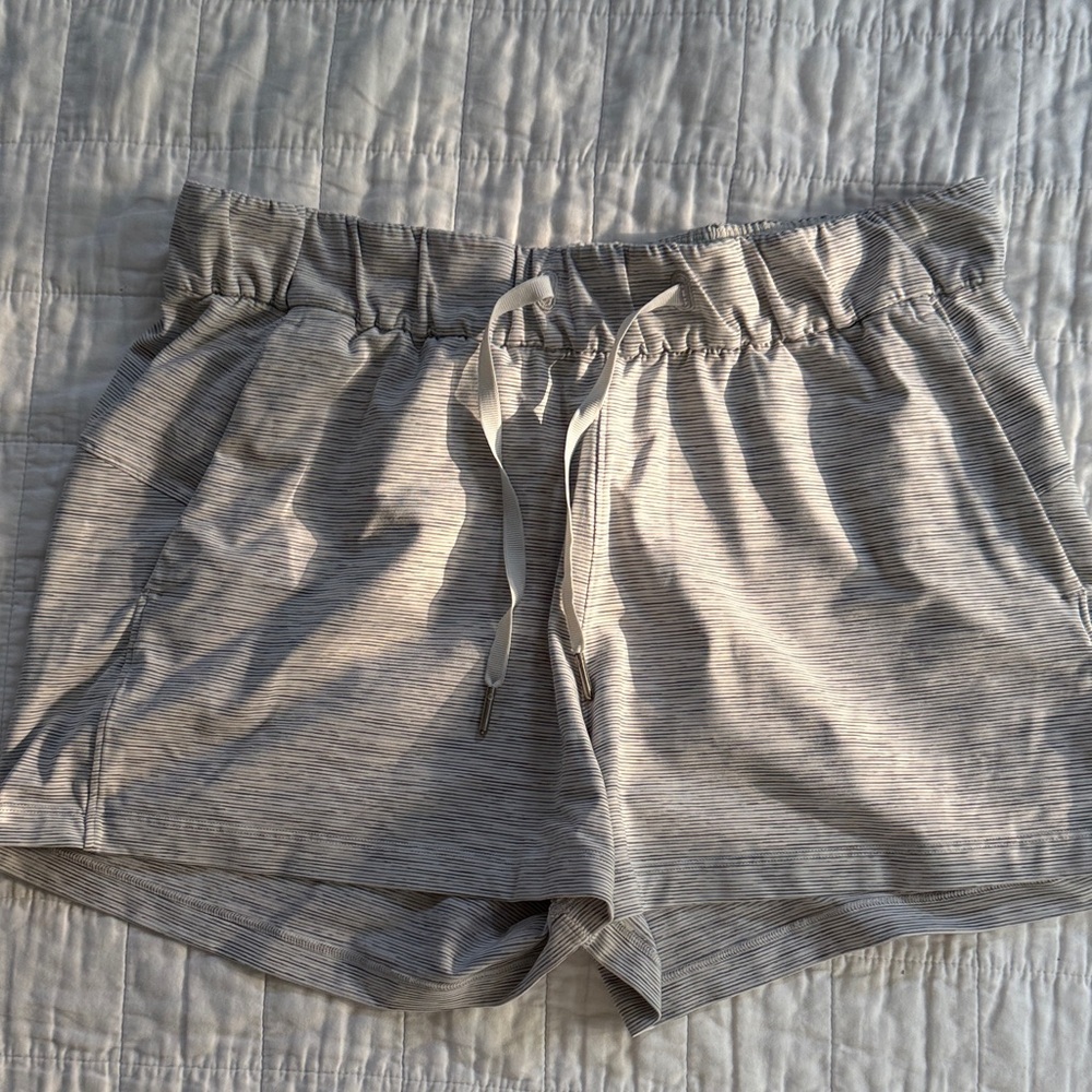 Lululemon Athletica Heather Gray Athletic Shorts